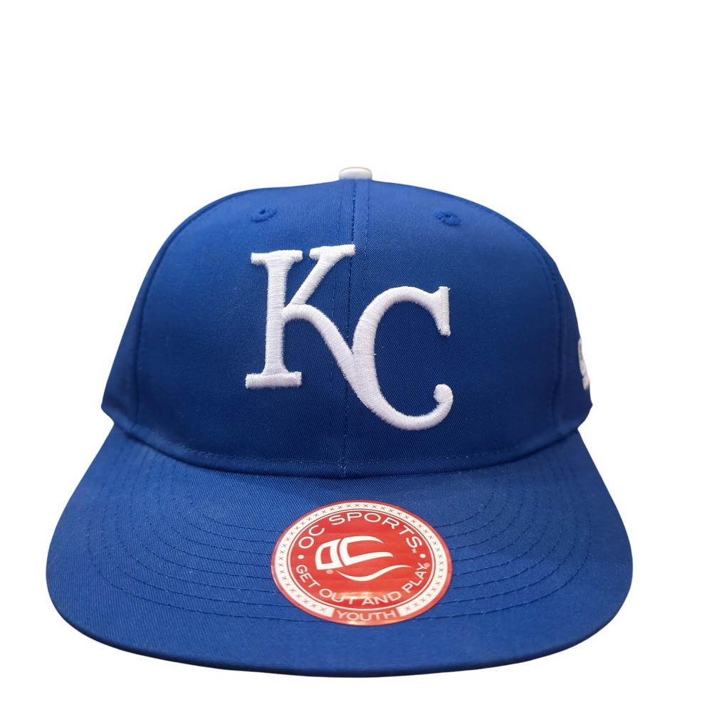 OC SPORTS KC‎ Royals Team MLB Youth Hat Adjustable Baseball Cap NWT